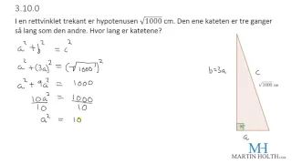 Matematikk 1P- Geometri - Prøveoppgave Vanskelig - 3100