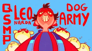 QSMP HAPPY LEONARDA comes back with her GIANT Dogs ARMY ! - 2D ANIMATIC