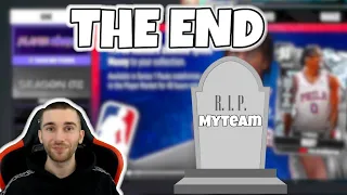 The (sad) end of my MyTeam journey