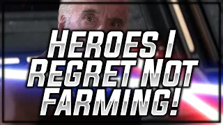 10 Characters I Regret Not Farming! Which Do You Have? | Star Wars: Galaxy of Heroes