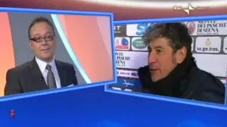 Malesani scopre in diretta di essere stato  esonerato - IL MOLLO NON MOLLA !!