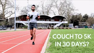 I tried running from couch to 5k in 30 days