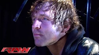 Dean Ambrose discusses his issues with Bray Wyatt: Raw, November 10, 2014