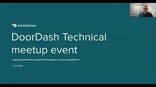 DoorDash Technical Meetup Event: Exploring Backend Engineering