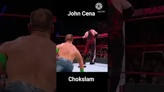 John Cena chokslam # shorts #viral #trending #brock #wwe