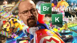 Walter White in mario kart 8 deluxe