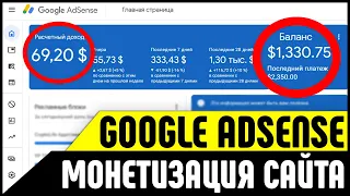 Зарабатывай от 5000 в день! Google Adsense - лучшая партнерка для заработка рекламе в Интернете