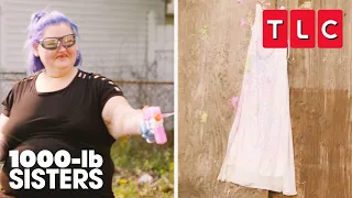 Amy Destroys Her Wedding Dress | 1000-lb Sisters | TLC