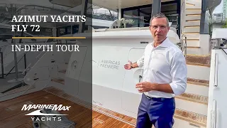 Full In-Depth Yacht Tour with Federico Ferrante | All-New Azimut Fly 72