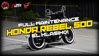 HONDA REBEL 500 FULL MAINTENANCE | ZERO ONE MOTO