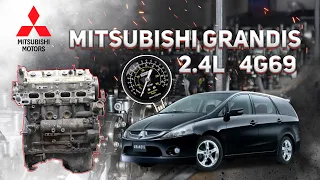 Тест компрессии двигателя 2.4L (4G69) Mitsubishi Grandis  (2004-2010)