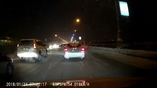 24.01.18 ДТП Октябрьский мост