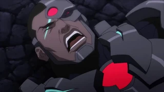 Darkseid looses both eyes - Justice League vs Darkseid - Part 3 HD ( Justice League : War )