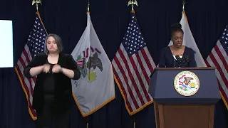 Press conference: Illinois expands vaccine eligibility, gives updated reopening plan