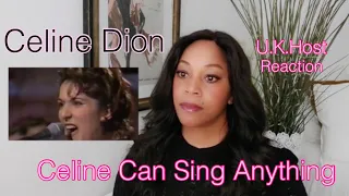 Celine Can Sing Anything - U.K. Host Reaction