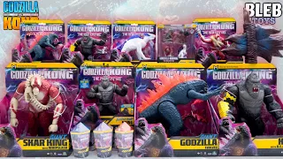 Godzilla X Kong toy collection ASMR unboxing | The New Empire | Giant Kong and Godzilla | Battle Axe