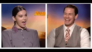 BUMBLEBEE Interviews: Hailee Steinfeld and John Cena