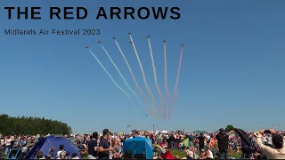 The Red Arrows - Midlands Air Festival 2023