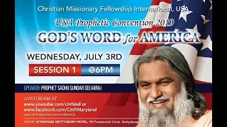 USA Prophetic Convention - Session1 // July 3, 2019