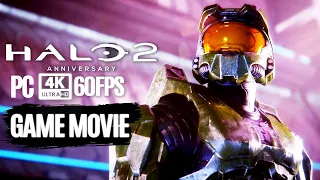 HALO 2 ANNIVERSARY PC All Cutscenes (4K 60FPS) Game Movie UltraHD