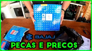 UNBOXING E PREÇOS DAS PEÇAS DA BAJAJ NA ARGENTINA