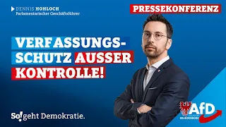 Verfassungsschutz außer Kontrolle!