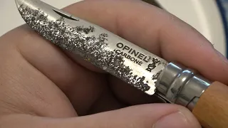 How To Remove Rust From Knife Blades (DEMO - Carbon Steel Opinel)