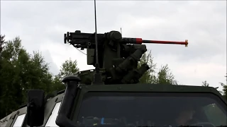 RWS (Remote weapon station) 12.7mm in firing