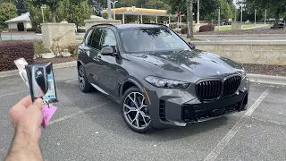 2024 BMW X5 xDrive50e: Start Up, Test Drive, Walkaround, POV and Review