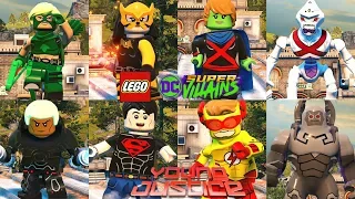 LEGO DC Super Villains All Young Justice DLC Characters Unlocked