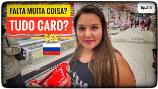 COMO ESTÃO os SUPERMERCADOS e os SHOPPINGs na RÚSSIA após sanções!