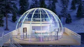The Largest Polycarbonate Glamping Dome on the Market - By Lucidomes