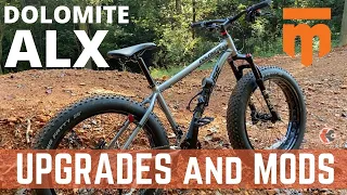 MODIFIED Mongoose Dolomite ALX Fat Tire Bike - Does a Suspension Fork make it good for Trail Riding?