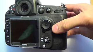 NIkon D800 err error