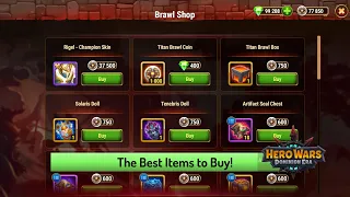 Rigel's Titan Brawls Shop, Best Items to Buy — Hero Wars: Dominion Era