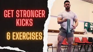 Get Stronger kicks - 6 exercises with minimal equipment