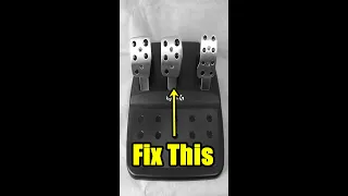 Fix Stiff Logitech Brake Pedal