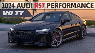 2024 AUDI RS7 PERFORMANCE 630HP MOUNTAIN DRIVE - Sounds, launches, accelerations and more