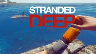 Surviving on a Deserted Island in this Amazing Game! | A Newb tries to Survive | Stranded Deep!