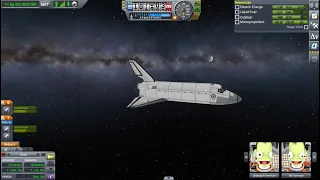 KSP Building and Launching a Shuttle