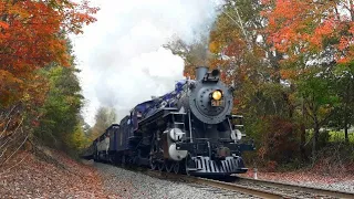 Reading & Northern 425: Steam in the Autumn-Fall Foliage Excursions 2021