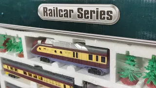 Unboxing #Fenfa Railcar Series Train Familial Boks Hijau