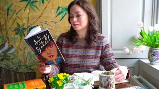 Peaceful Reading Vlog / My Recent Romantic Reads for Valentine's, Snowdrops and Cozy Baking