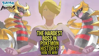How To Beat Volo - Pokemon Legends Arceus Final Boss Guide - The Hardest Fight In Pokemon History?