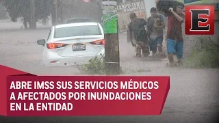 ¿Cuál es la situación en Sinaloa por las intensas lluvias?