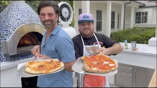 JOHN STAMOS AND JONAH MAKE PIZZA!