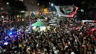 Pré jogo na Barreira do Vasco.