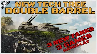 World of Tanks Console DOUBLE BARREL TECH TREE IS-2-ll IS-3-ll ST-ll Gameplay(created by JBMNT_SVK_)
