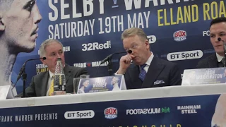 HIGHLIGHTS FROM LEE SELBY V JOSH WARRINGTON PRESS CONFERENCE