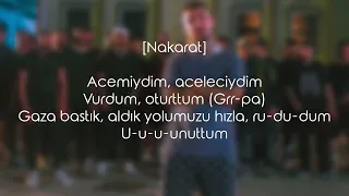 UZI - Unuttum   Şarkı Sözleri   Lyrics